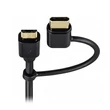 Kép 3/3 - Adatkábel HAMA USB-A + Micro-USB/USB-C 2in1 1m fekete