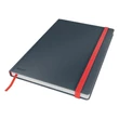 Kép 1/2 - Beírókönyv kockás LEITZ B/5 80 lapos Cosy Soft Touch keményfedeles bársonyszürke