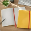 Kép 2/2 - Beírókönyv kockás LEITZ B/5 80 lapos Cosy Soft Touch keményfedeles melegsárga