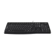 Kép 2/5 - Billentyűzet vezetékes LOGITECH K120 USB fekete