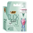 Kép 1/2 - Borotvafej BIC Soleil Click3 Sensitive női 4 darab/bliszter