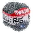 Kép 1/3 - Edénysúroló BONUS fém dörzsi párna 8x8x1,4cm 3 darabos