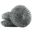 Kép 3/3 - Edénysúroló BONUS fém dörzsi párna 8x8x1,4cm 3 darabos
