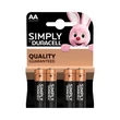 Kép 2/2 - Elem ceruza DURACELL Basic MN1500 AA 4-es