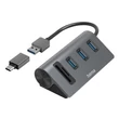 Kép 1/2 - Elosztó HUB HAMA USB 3.2 + 3xUSB/USB-C/SD
