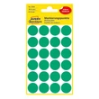 Kép 1/5 - Etikett AVERY 3006 jelölőpont 18mm zöld 96 darabos