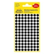 Kép 1/5 - Etikett AVERY 3009 jelölőpont 8mm fekete 416 darabos