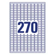 Kép 3/4 - Etikett AVERY L4730REV-25 17,8x10mm visszaszedhető 6750 címke/doboz 25 ív/doboz