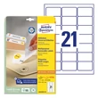 Kép 2/5 - Etikett AVERY L6023REV-25 63,5X38,1 univerzális visszaszedhető 25+5 ív/doboz