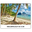 Kép 1/5 - Falinaptár REALSYSTEM 460x320mm fekvő Szigetek 2026.