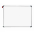 Kép 2/2 - Fehértábla mágneses MEMOBE eloxált alumínium keret 100x150 cm