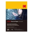 Kép 1/2 - Fotópapír KODAK Fine Art Smooth A/4 230g 20 íves