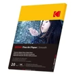 Kép 2/2 - Fotópapír KODAK Fine Art Smooth A/4 230g 20 íves