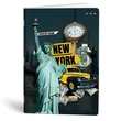 Kép 2/5 - Füzet kockás LIPAMILL A/4 40 lapos Collage Cities