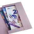 Kép 2/2 - Füzetbox SPOKO ReLeaf PP A/4 30 mm SoftTouch lila