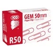 Kép 2/2 - Gemkapocs ICO R50 50mm réz
