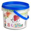 Kép 1/2 - Gyurma ICO Süni színes 8 színű vödörben 700 g