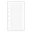 Kép 2/2 - Gyűrűs kalendárium betét SATURNUS M327/F négyzethálós jegyzetlap fehér lapos