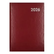 Kép 1/2 - Határidőnapló ALISCA B/5 heti fehér lapos bordó 2026.