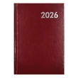 Kép 1/2 - Határidőnapló ALISCA B/6 heti fehér lapos bordó 2026.
