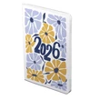 Kép 1/3 - Határidőnapló TOPTIMER Joy Flexi F012 B/6 heti fehér lapos Retro bloom 2026.