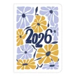 Kép 2/3 - Határidőnapló TOPTIMER Joy Flexi F012 B/6 heti fehér lapos Retro bloom 2026.