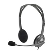 Kép 1/4 - Headset vezetékes LOGITECH H110 Jack fekete