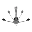 Kép 2/4 - Headset vezetékes LOGITECH H110 Jack fekete