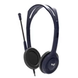 Kép 1/3 - Headset vezetékes LOGITECH School Jack Sztereo OEM kék