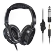 Kép 1/2 - Headset vezetékes THOMSON HED4508 Over-Ear Hi-Fi jack fekete