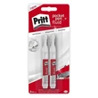 Kép 2/2 - Hibajavító toll HENKEL Pritt Pocket Pen fémhegyű 2x8ml 2 darabos