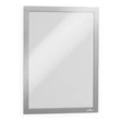 Kép 1/4 - Infokeret DURABLE Duraframe A/4 sima felületre mágneses ezüst 2 darabos