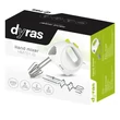 Kép 2/2 - Kézi mixer DYRAS HM751-G fehér