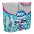 Kép 2/2 - Kéztörlő tekercses háztartási OOOPS! Sensitive 2  tekercses 2 rétegű
