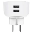 Kép 2/3 - Konnektor HAMA okos WIFI 2xUSB