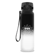 Kép 1/2 - Kulacs ARS UNA műanyag matt BPA-mentes motivációs ombre 1 liter Black & White