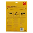 Kép 2/3 - Lamináló fólia KODAK A/4 150 mikron üvegre tapadó 10 lapos