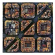 Kép 3/5 - Lemeznaptár REALSYSTEM 300x300mm Barcelona 2026.