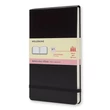Kép 1/4 - Notesz sima MOLESKINE ARTMM804 "L" fekvő keményfedeles watercolour fekete