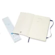 Kép 3/5 - Notesz vonalas MOLESKINE QP616B20 "L" puhafedeles zafirkék