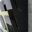 Kép 2/3 - Prospektustartó DURABLE Flexiplus A/4 álló fali 6 részes fekete