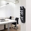 Kép 3/3 - Prospektustartó DURABLE Flexiplus A/4 álló fali 6 részes fekete
