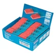 Kép 2/2 - Radír DONAU kombinált 57x19x8 mm piros-kék