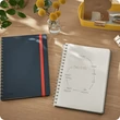 Kép 2/2 - Spirálfüzet kockás LEITZ B/5 80 lapos Cosy Soft Touch keményfedeles bársonyszürke