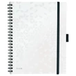 Kép 1/4 - Spirálfüzet kockás LEITZ Wow Active A/4 80 lapos fehér