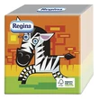 Kép 4/5 - Szalvéta REGINA Kids 1 rétegű 30x30 cm 1/4 hajtogatott 45 lapos vegyes mintás