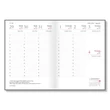 Kép 2/2 - Tanári zsebkönyv PD CALENDAR műbőr A/5 heti kék 2025-2026