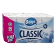 Kép 1/2 - Toalettpapír OOOPS! Classic Sensitive 3 rétegű 16 tekercs