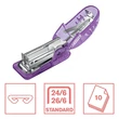 Kép 2/5 - Tűzőgép mini RAPID Colour Breeze 24/6-26/6 10 lap levendula