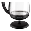 Kép 3/4 - Üveg vízforraló SENCOR SWK 1785BK 2200W 1,7 liter fekete